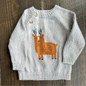 Tea Collection - Reindeer sweater